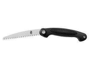 Gerber Exchange-A-Blade Saw - 2 Blades: Wood/Coarse + Bone/Fine - Black Sheath