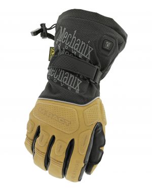 Mechanix Coldwork M-Pact Heated Glove with Climb8 Technology in Brown/Black