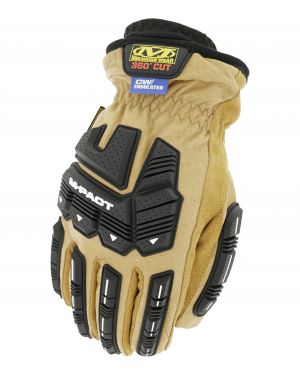 Mechanix Leather M-Pact Insulated Driver F9-360 in Brown