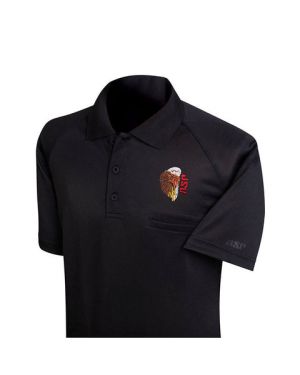 ASP Eagle Shirt (Black) Color Embroidery